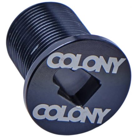 Colony BMX Fork Top Cap Bolt Fekete M24