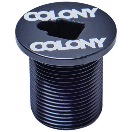 Colony BMX Fork Top Cap Bolt Fekete M25